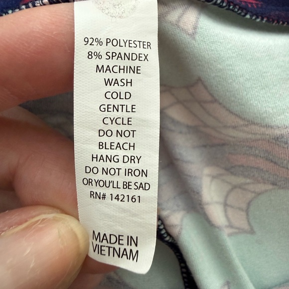 LuLaRoe Disney Mickey Mouse 90s Print Buttery Soft Leggings - Picture 4 of 5